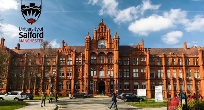 University of Salford International Excellence Scholarship in the UK
