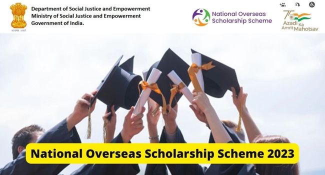 National Overseas Scholarship for Indian Students to Study Abroad,