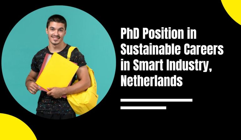 PhD Position in Sustainable Careers in Smart Industry, Netherlands